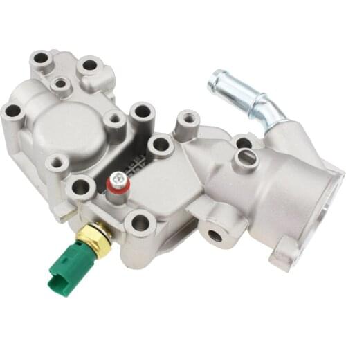 Aluminium Engine Coolant Thermostat Cover Housing Water Flange For Citroen BX C15 C3 MK Peugeot 1007 205 206 1336.Y8 9654775080