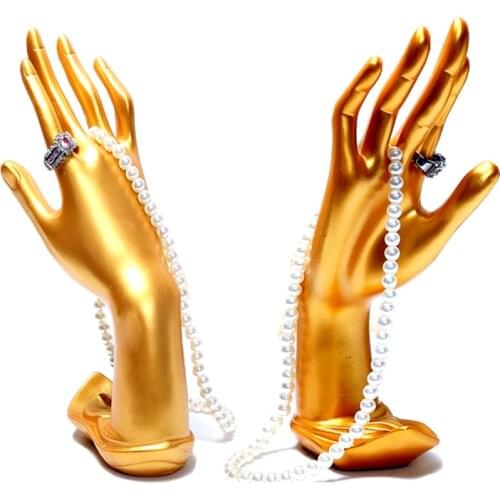 Free Shipping!!Fashionable Golden Hand Mannequin High Quality Mannequin Hand On Sale
