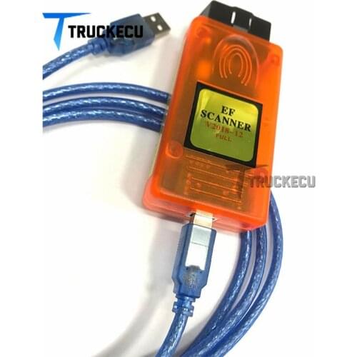 EF Scanner II for BMW OBD II Diagnostic scanner tool+IMMO +For BMW Mileage Correction + Coding tool