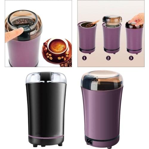 Kitchen Electric Coffee Grinder Mini Kitchen Salt Pepper Grinder Powerful Beans Spices Nut Coffee Bean Grind Mill Machine