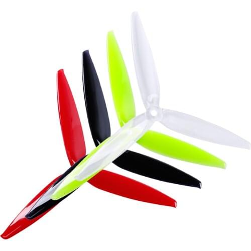 6Pairs 12PCS Gemfan Flash 7040 7 Inch 3-Blade Propeller for RC Drone FPV Racing Freestyle Long Range 6S 2206 1500KV Motor