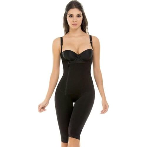 Summer Full Body Shaper Slimming Skims Shapewear Surgery Postpartum Colombia Open Bust Losing Weight Reductive Girdle Woman