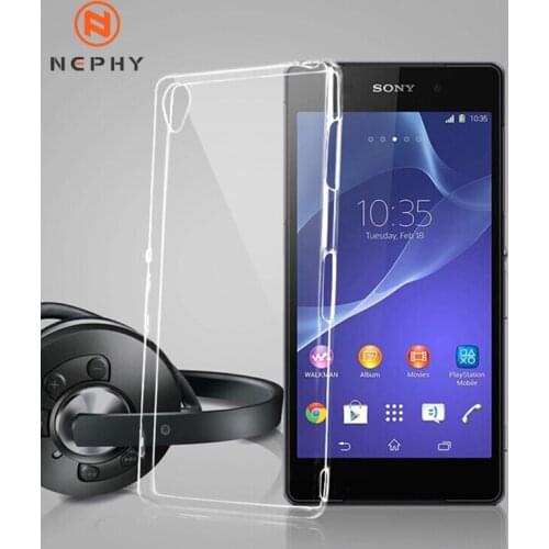 Soft Clear Case For Sony Xperia Z2 Z3 Plus Z4 Z5 M5 X XA XZ XP X Compact Performance Mobile Phone Back Cover TPU Ultra thin Etui