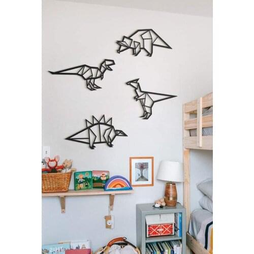 Kids Room Wall Decor Dinosaur Decor Baby Room Wall Sign Gift to Child Wood Graffiti Funny Room Decor