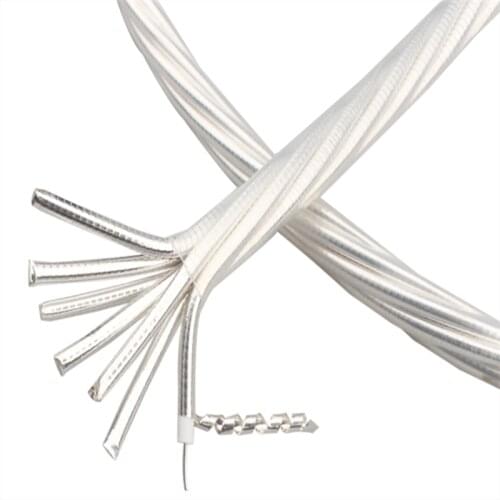 Audiophile LX989 ODIN DIY Audio Power Cord Silver Core Bulk Cable (sell Per 1.0M)