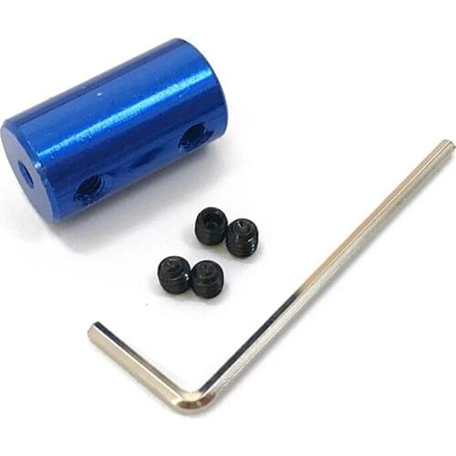 5mm to 8mm DIY Motor Shaft Coupling Joint Adapter for Electric Car Toy Coupling Hexagonal Brass Hex Connector Robot Accessories
