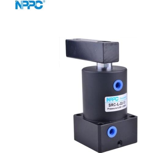 SRC series swing clamp cylinder, NPPC brand, single arm, 90 degrees right turn, SRC-R-25-13