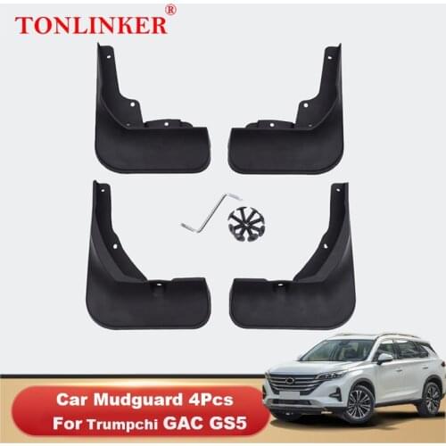 TONLINKER Mudguard For Trumpchi GAC GS5 2019 2020 2021 Mud Flaps Mudguards Splash Guards Fender Mudflaps 4Pcs Car Accesories