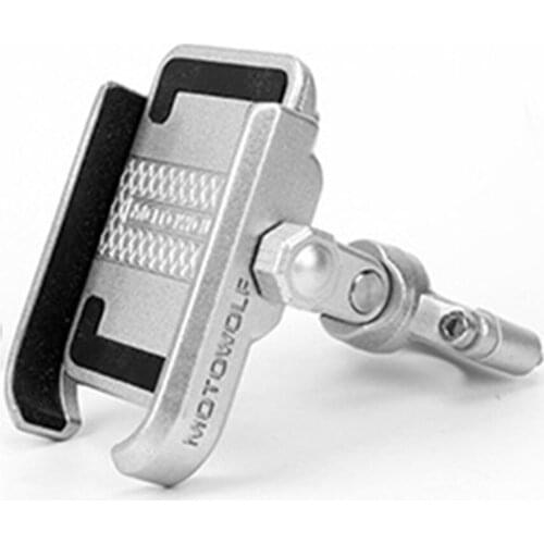 Universal Motorcycle Handlebar Cell Phone GPS Mount Motorbike Motocross Mobile Phone Holder Motorcycle Bicycle Accessories