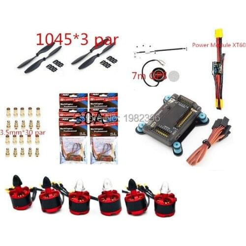 2212 920KV Brushless Motor +30A Simonk Esc+ APM2.8 + 7M + 1045 for F450 F550 X525 Quadcopter Multirotor