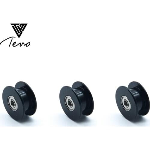 5/10PCS 3D Printer Accessorie 20 teeth synchronous wheel pulley Idler Pulley 2GT Without tooth gear bore 3mm for 3d printer