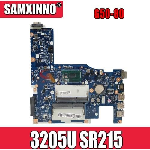 Akemy NEW ACLU3/ ACLU4 UMA NM-A362 / NM-A272 MOTHERBOARD FOR LENOVO G50-80 / G50-70 MAINBOARD ,PROCESSOR 3205U SR215