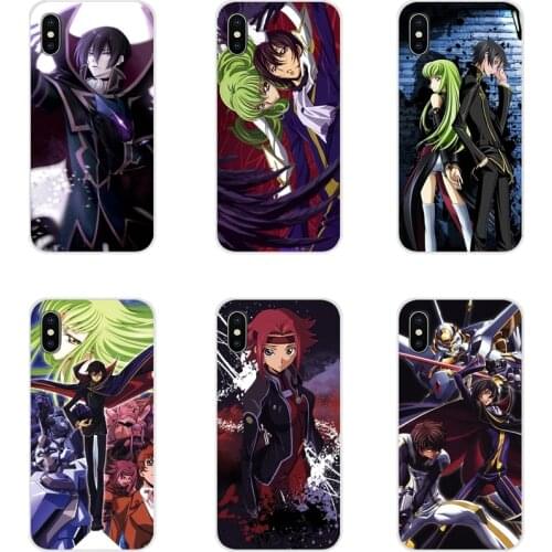 Accessories Phone Shell Covers For Xiaomi Mi4 Mi5 Mi5S Mi6 Mi A1 A2 A3 5X 6X 8 CC 9 T Lite SE Pro Code Geass Anime