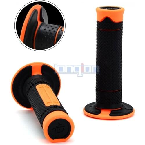 Motos Accessories For All 125-530cc Motorcycle 7/8" 22mm 24mm Rubber Hand Grips Handle Gel Universal Motorbikes Hand Accessories