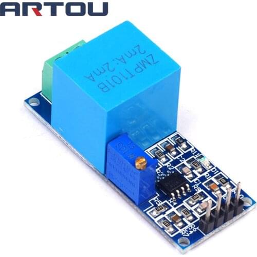 Active Single Phase Voltage Transformer Module AC Output Voltage Sensor for Arduino Mega ZMPT101B 2mA