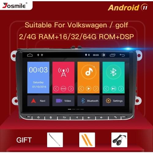 2 Din Android10.0Car Radio GPS Navigation For VW T5 amarok volkswagen Passat B6 B7Skoda Octavia Jettaseat leon golf 5 Multimedia