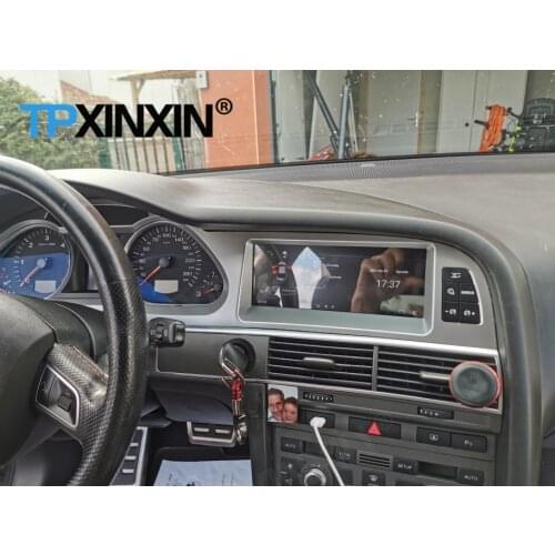 8+128G Car Multimedia Stereo Receiver Android 10 For Audi A6 2005 2006 2007 2008 2009 BT GPS Audio Auto IPS Navigation Head Unit