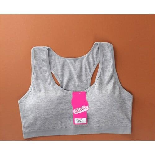 Cotton Bras Girls Tanks Teenagers Clothing Training Bra Underwear Children Underclothes Young Girl Sport Puberty Teen Clothes