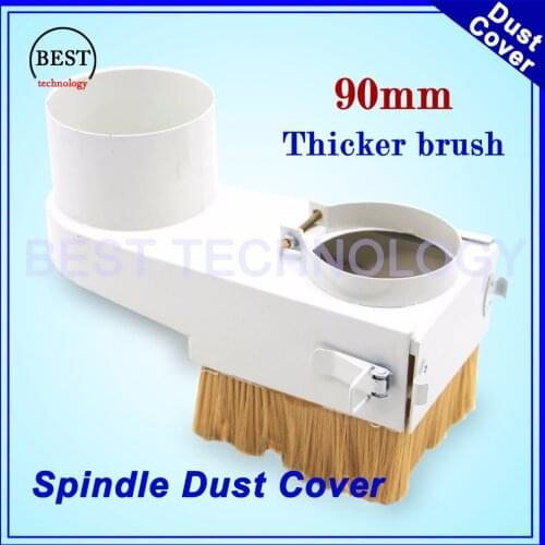 90mm Dust proof cover CNC Router Vacuum Cleaner Dust protection 90mm Spindle Dust Cover Drawer type For CNC machine