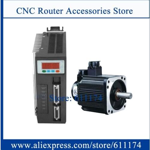 High quality 80ST-M01330 AC servo motor 400w 1.27N.M 12.7kgf.cm 3000rpm AC Servo Motor and driver with 3m cable