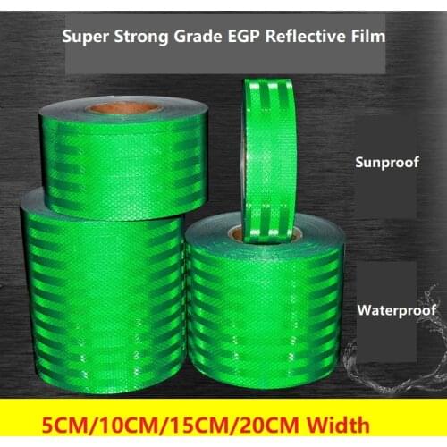 Sun proof waterproof road traffic warning board, billboard reflective film super EGP reflective sticker