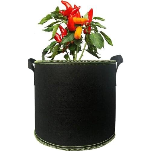 7 Gallon Non-Woven Fabric Flower Pot Nursery Bag Plant Home Garden Felt Fabric Pots