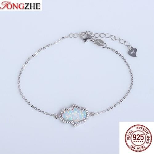 TONGZHE Silver Bracelets