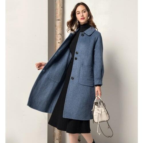 Winter Coat Women Real Fur Coat Women Korean Warm Wool Jacket for Womens Clothing Abrigos Mujer Invierno 2020 F201 YY1029