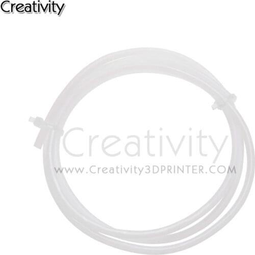 1M PTFE Tube ID 2mm OD 4mm PiPe to J-head hotend RepRap Rostock Bowden Extruder for 3D print motor V5 V6 1.75mm filament