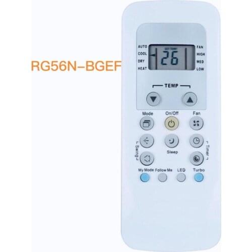 100% new Remote Control For Carrier Air Conditioner RG56V/BGEF RG56/BGEFU1-CA RG56/BGEF-CAEG RG56N/BGEF RG56/BGEF-CA