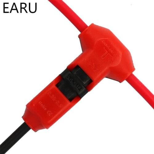 5pcs Scotch Lock Quick Splice Wire Connectors Terminals Crimp Electrical Car Audio 24-18AWG AC/DC 300V 10A Wire Set