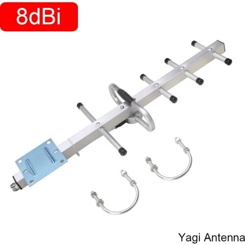Repeater Antenna 2G GSM 900MHZ 3G Communication Network Cellphone Booster CDMA 850MHZ Outdoor Antenna 8dBi band5 Yagi Antenna