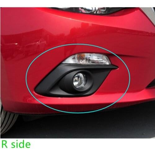 Car accessories body parts bumper fog lamp cover for Mazda 3 2014 2015 2016 Axela