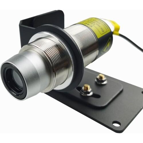 NonContact Temperature Transmitter Infrared Sensor 0~3000 Degree Centigrade Special For Reflective Metal Can Measure 2mm Objects