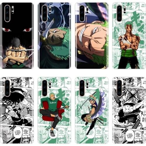 Phone Case For Huawei P Smart Z P Smart Plus 2019 Silicone Roronoa Zoro Back Cover For Huawei P30 Lite Pro P20 Lite 2019