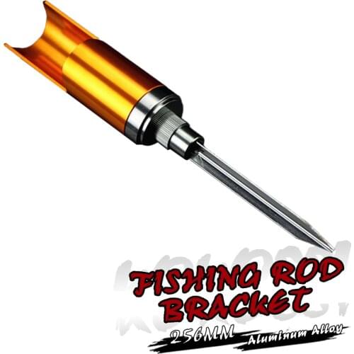 New Fishing Rod Holdear Aluminum Alloy Fishing Rod Bracket Holder Stand Support Rod Pole Fishing Tackle Tools