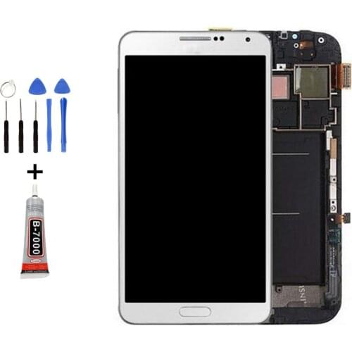 FOR Samsung N9005 NOTE 3 LTE LCD Display Touch Screen Replacement No Dead Pixel AAA + + + Quality
