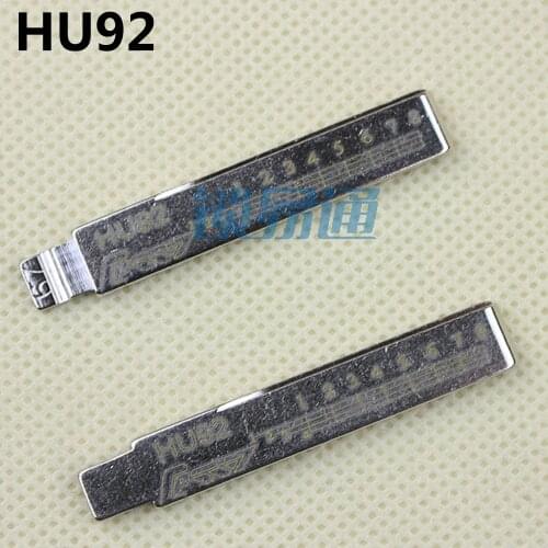 10PCS/LOT HU92 Scale Shearing Teeth Key Blade NO.67 For BMW LandRover Rolls-Royce MINI MG GM3 7 Engraving Line Key Blank