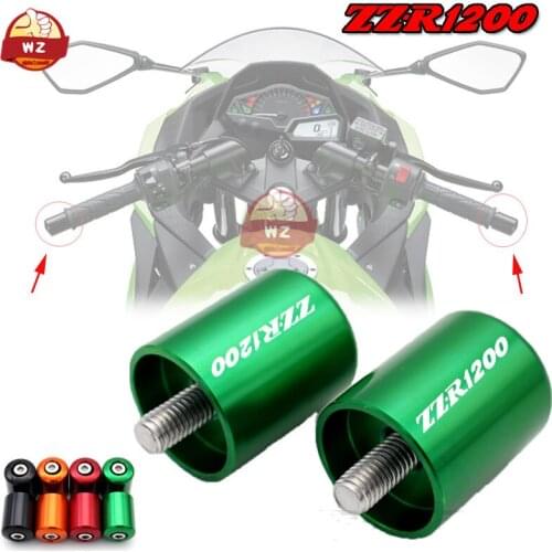 Barra de aluminio CNC para manillar de motocicleta para KAWASAKI EX250R NINJA 300 600R ZX-11 GPZ1100 ZZR1200 ZRX 1100/ 1200R