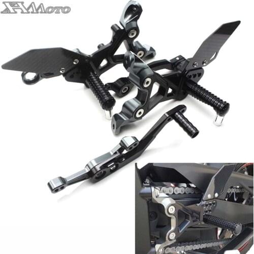 Motorcycle whole CNC & Carbon fiber Rearset For BMW S1000RR 2019-2020 K67
