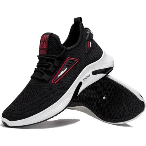 2021 New Breathable Sports Mens Shoes Casual Shoes Male Sneakers Korean Trend Cloth Designer Running Shoes Tenis Masculino