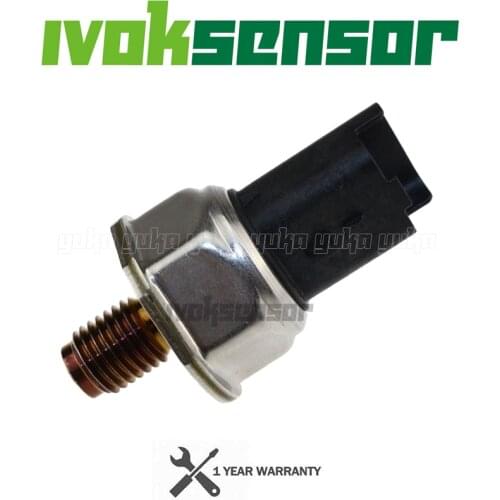Genuine Fuel Rail Pressure Sensor Drucksensor 9653981180 55PP06-02 55PP0602 For Peugeot Citroen 1.4 1.6 HDI