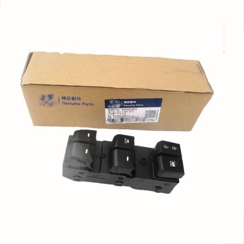 Original Window Glass Electric Lifting Switch Assembly for ELANTRA Left Front Door Genuine Switch Accessories 935704V000