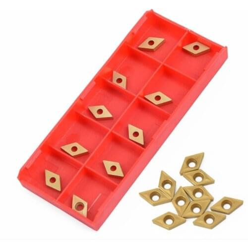 HOT 10pcs DCMT070204 outer metal lathe tool lathe tool DCMT 070204 milling cutter