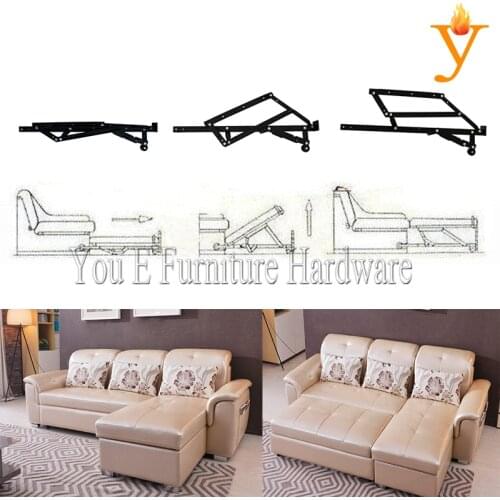 Extensible Sofa Bed Mechanism Hinge D13