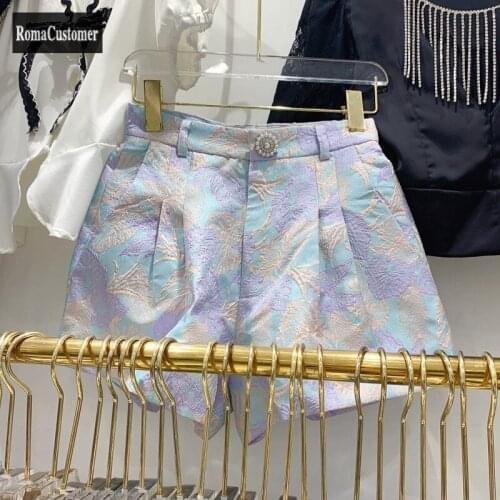 RomaCustomer Women's High Waist Shorts