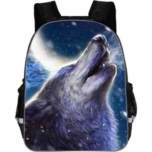 Dog Boxer Husky Backpack For Teenager Children School Bags Staffordshire Bull Terrier German Shepherd Backpack Animal Kids Bag