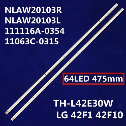 LED Backlight Pan asonic TX-L42E30B TX- 42E31B VVX42F11 5G0042" TX-L42E30E TX-L42E31E TXL42E30B TXL42E31B TXL42E30E TXL42E31E
