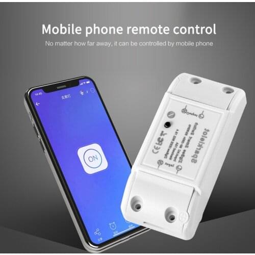 ZigBee3.0 Smart Light Switch Moudle 10A Universal Breaker Timer APP Wireless Remote Control Real Time Monitor With Alexa Google