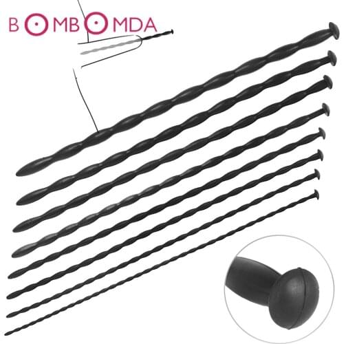 1PCS Silicone Penis Toys Dilators Penis Plugs Adult Sex Toys for Men Gay Sounding Penis Plug Urethra Catheter Urethral Catheter